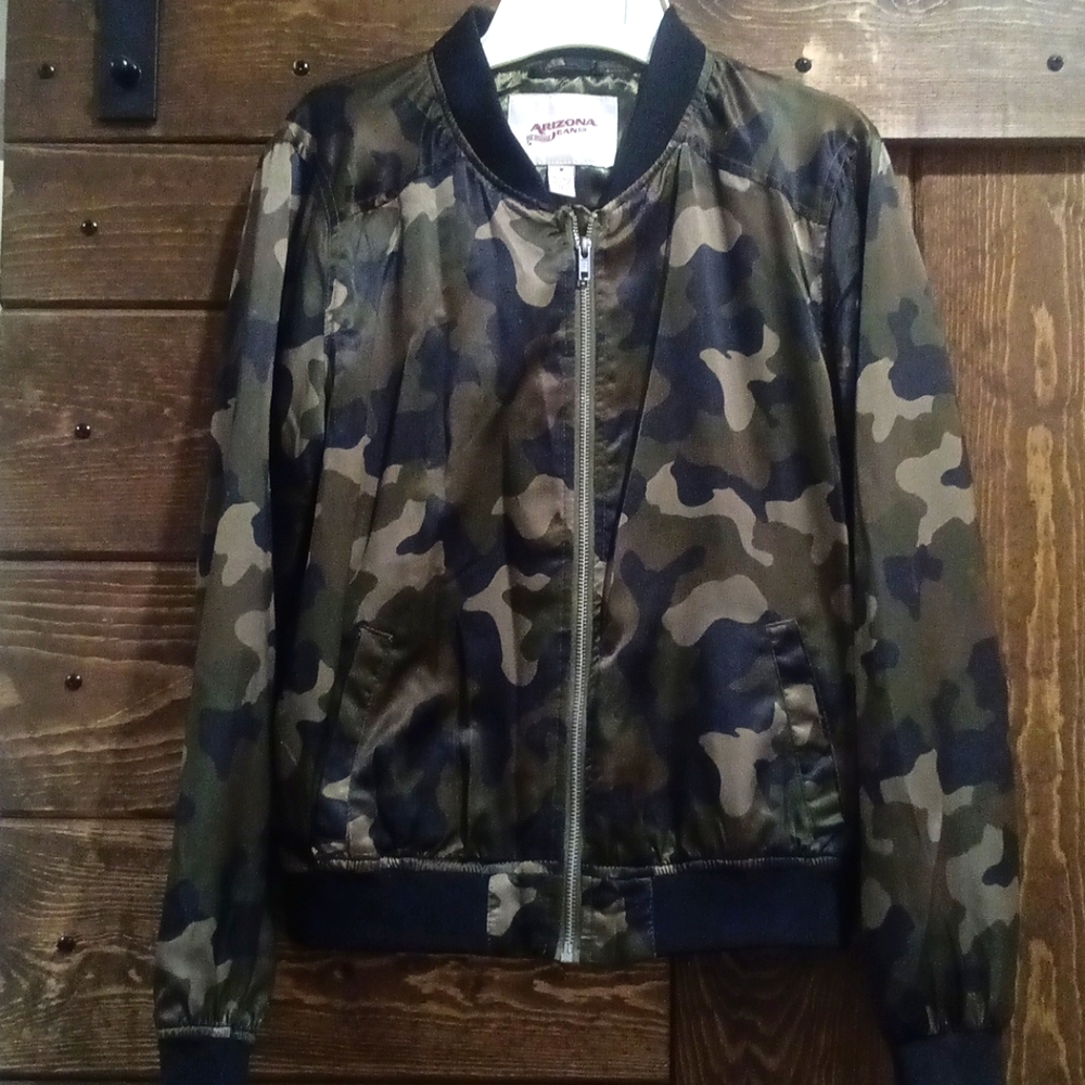 Camo Arizona Jeans Silky Jacket